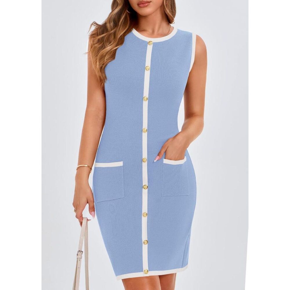 Brand New Kirundo 2026 Work Business Casual Sheath Office Dress